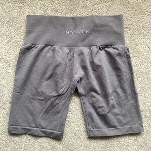 NVGTN Grey Biker Shorts